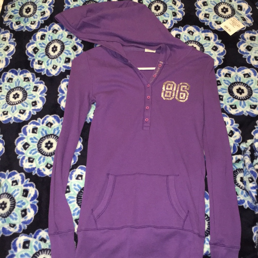 Victoria secret pink hooded thermal